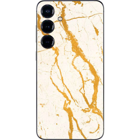 Cracked Marble Galaxy S25 Skin
